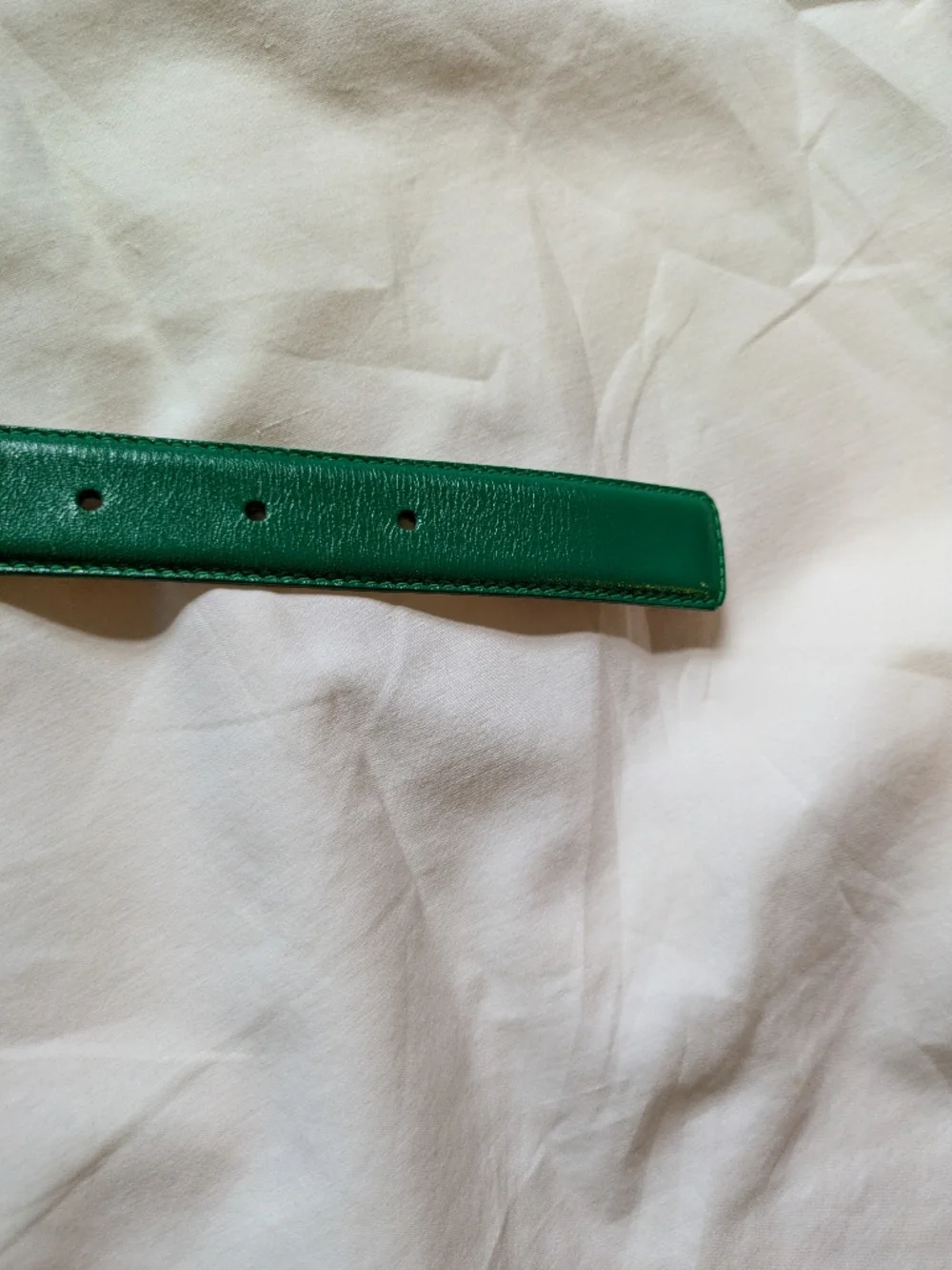 Liz Clairborne L Leather Belt Green